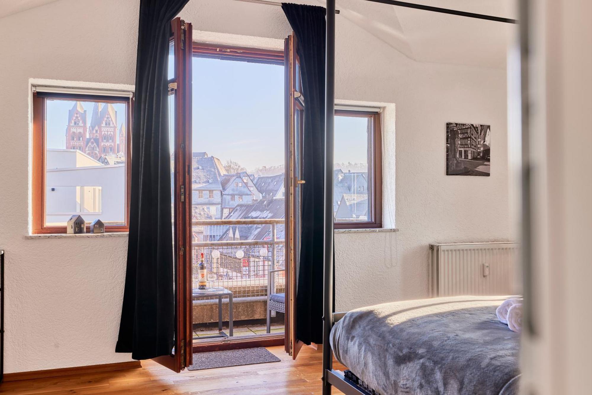 לימבורג אן דר לאהן Traumferienwohnung Domblick I Parkplatz Inklusive I Zentral Gelegen I Altstadtnaehe I Netflix מראה חיצוני תמונה